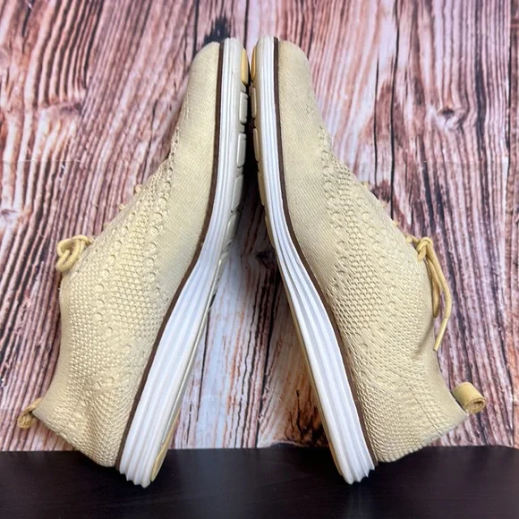 Cole Haan Grand OS Original Grand Knit Wing Tip Oxfords Womens Sz 9.5B - Picture 7 of 10